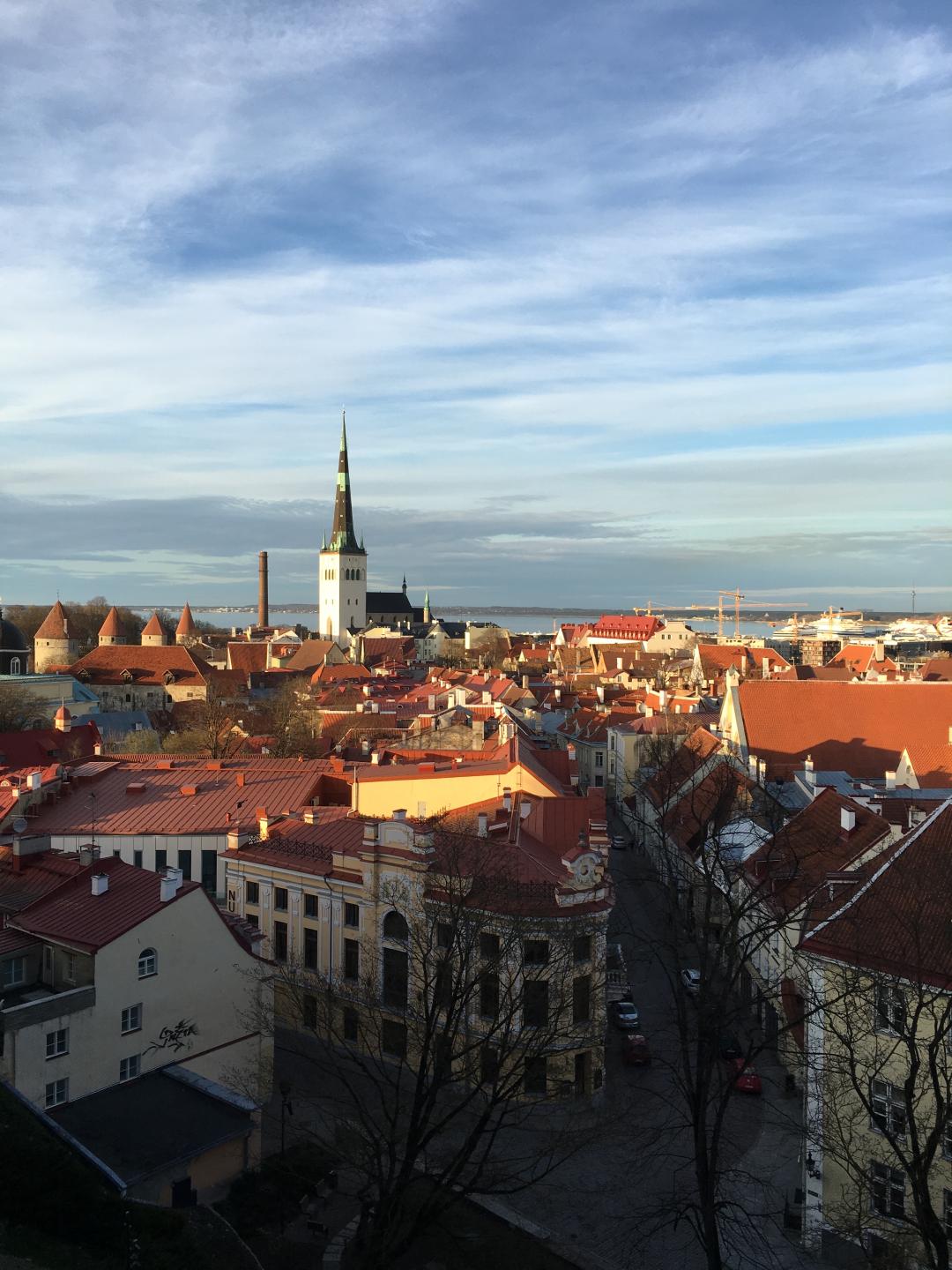 tallinnan vanhankaupungin horisontti.